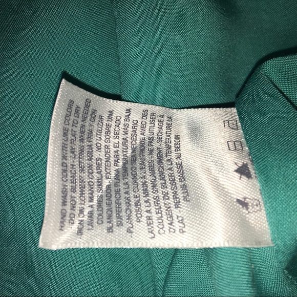 Chelsea & Violet Teal Swiss Dot Dress. Size XS. - Picture 8 of 8